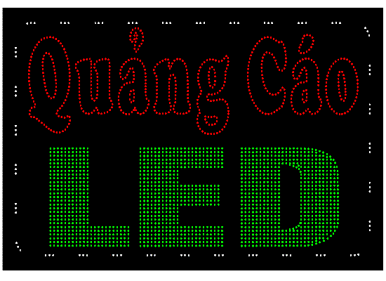 Bảng hiệu màn hình led matrix